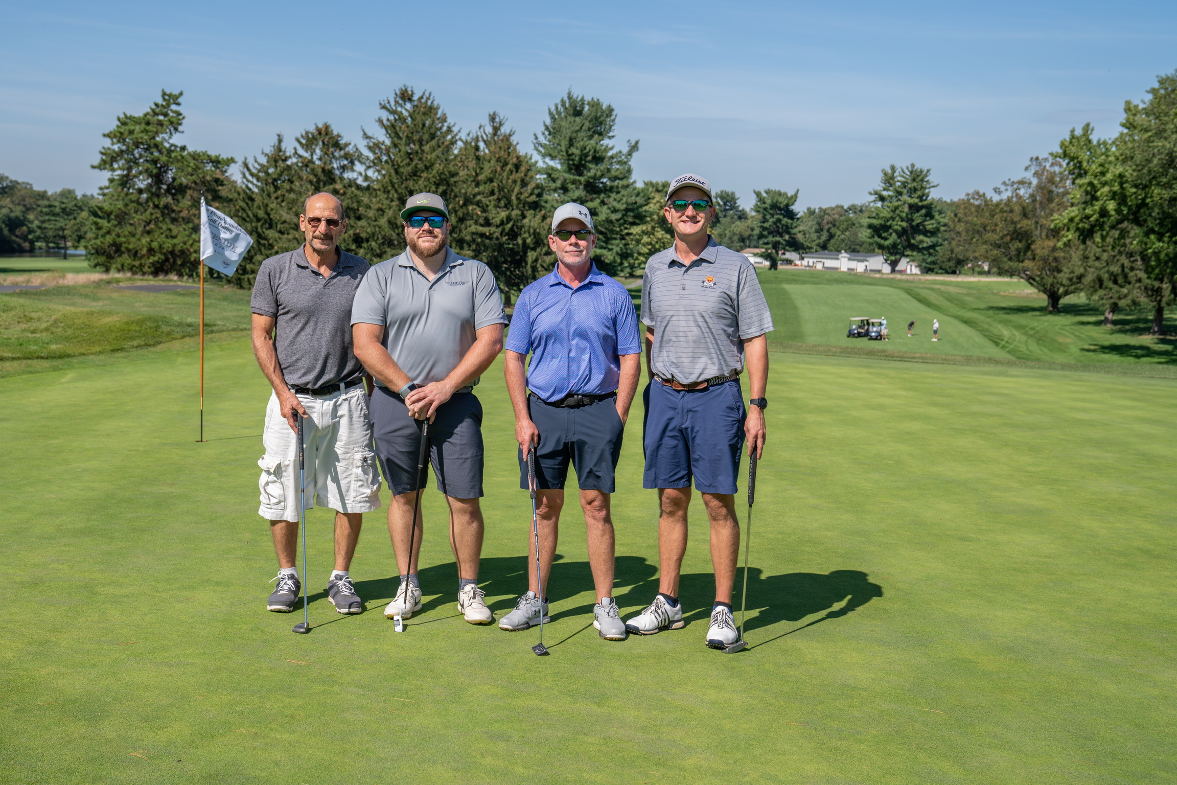 2021 Golf Outing Group Photo On Green