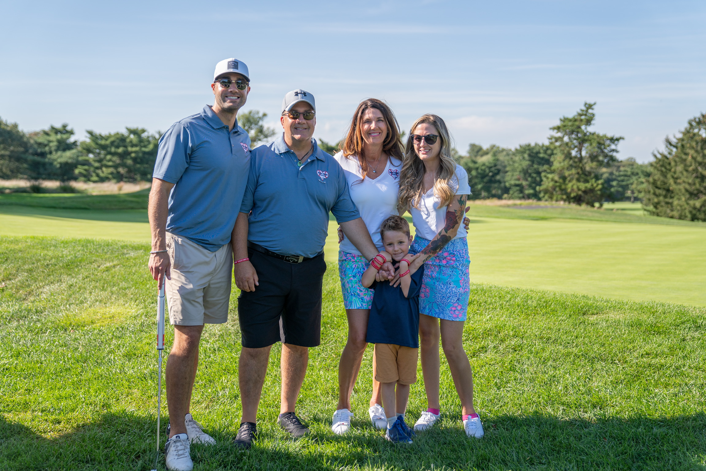 2021 Golf Outing Fante Family Photo