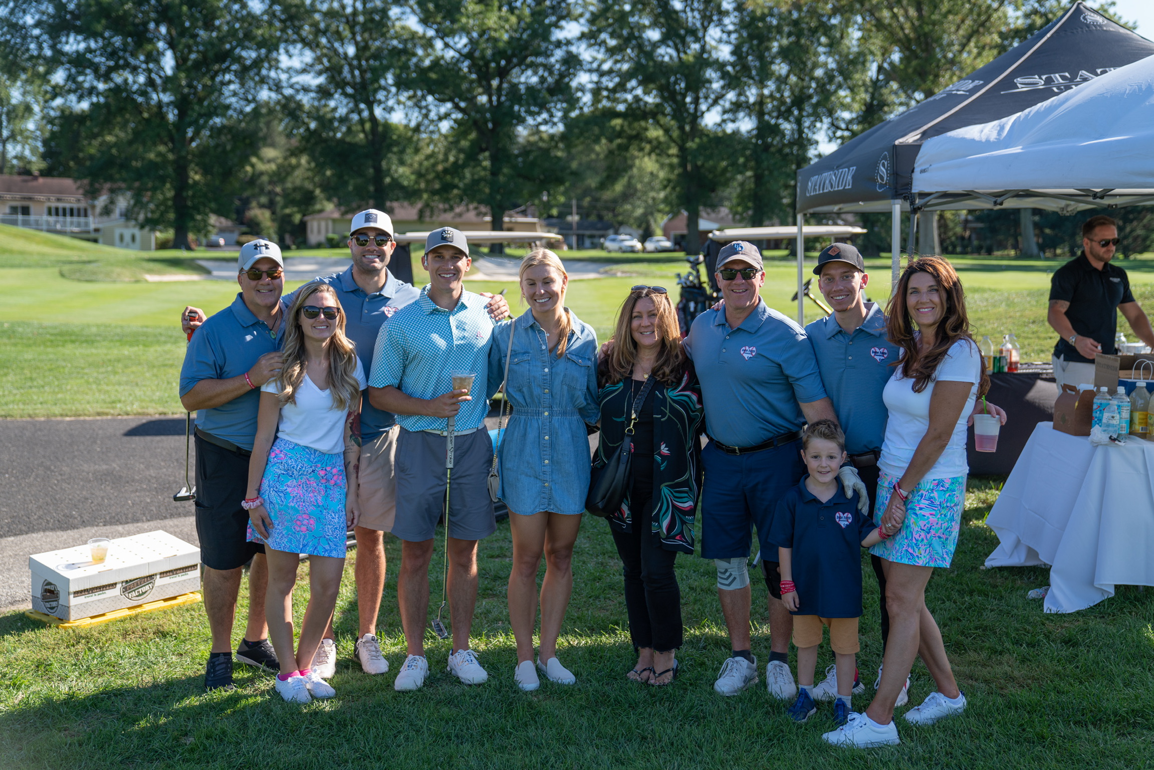 2021 Golf Outing Full Fante Family Photo