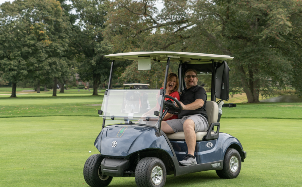 Driving Out to the hole - Dane Fante Golf Outing