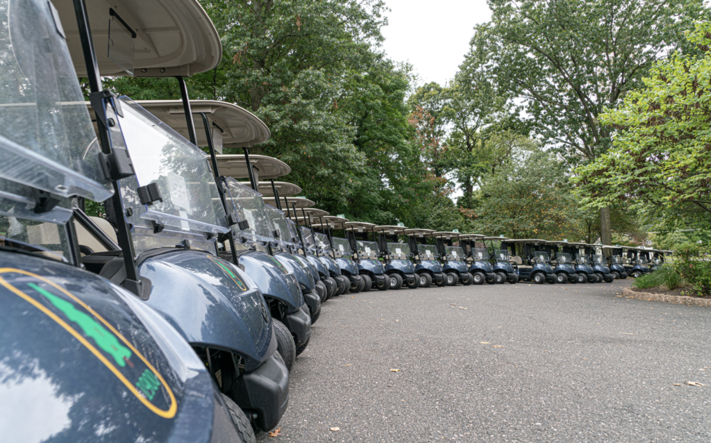 Getting ready for a day of golf at the Dane Fante Golf Outing