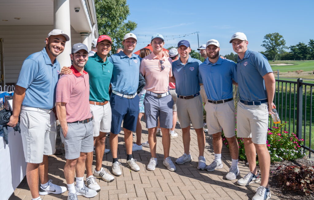 Group of Golfers before the Dane Fante Foundation Outing