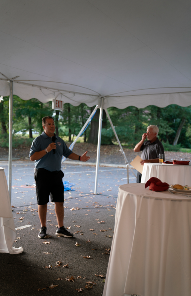 Dane Fante Golf Outing - Mr. Fante Speaking To Friends & Family