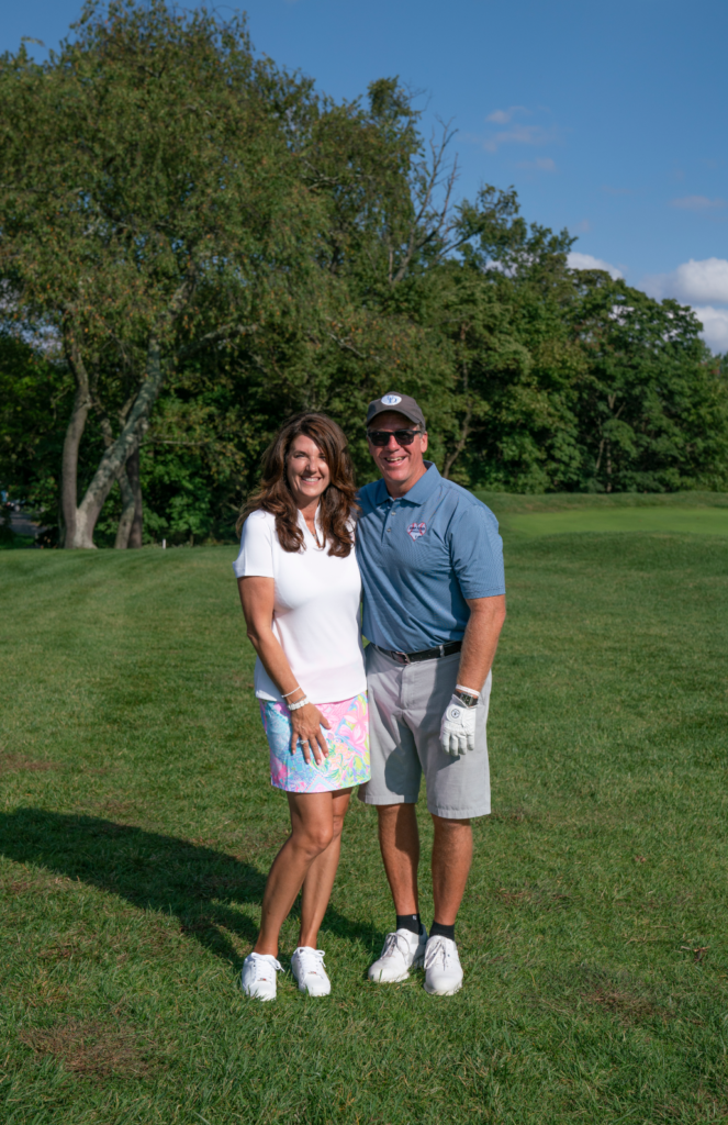 Dane Fante Golf Outing - Mrs. Fante & Friend On The Green