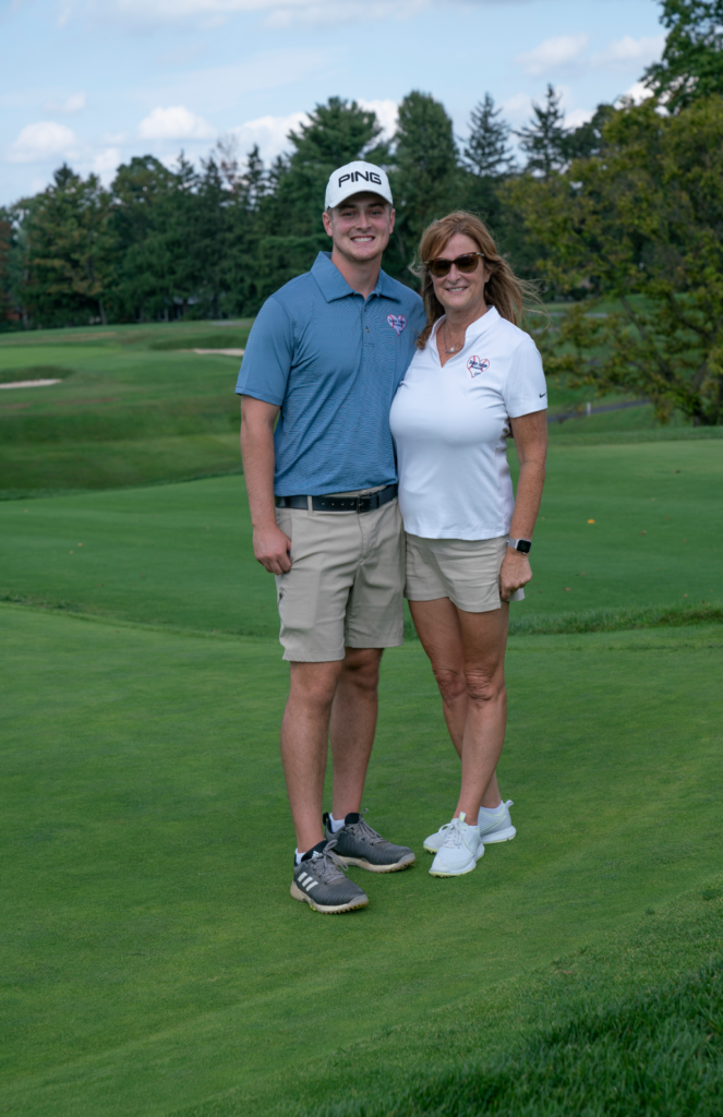 Dane Fante Golf Outing - Friends Pose Overlooking The Green