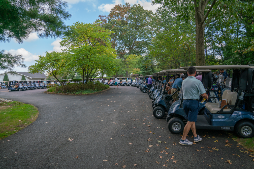 Dane Fante Golf Outing - Golf Cart Lineup